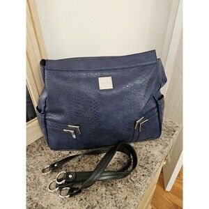 Retired Miche Prima McCall Shell Deep Blue Violet Faux Leather NWOT